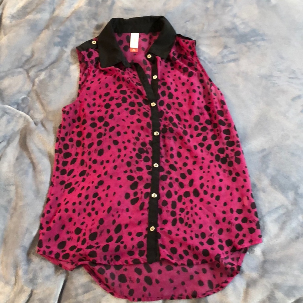 Tank top blouse